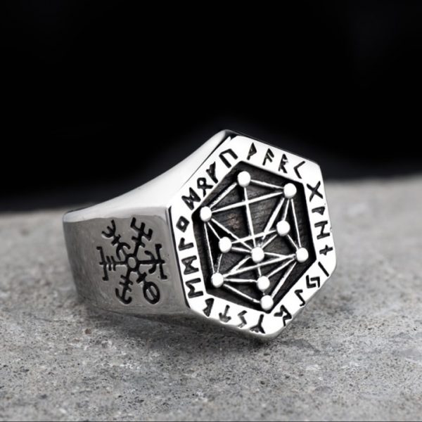 Bague viking homme