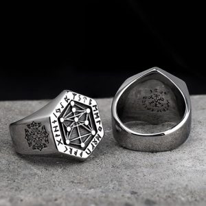 bague viking homme differentes vues