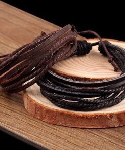 Bracelet tressé homme