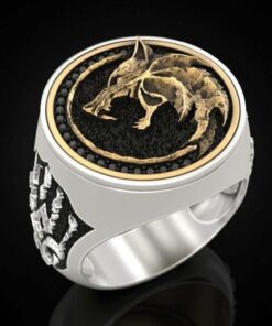 Bague loup