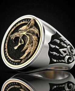 Bague loup