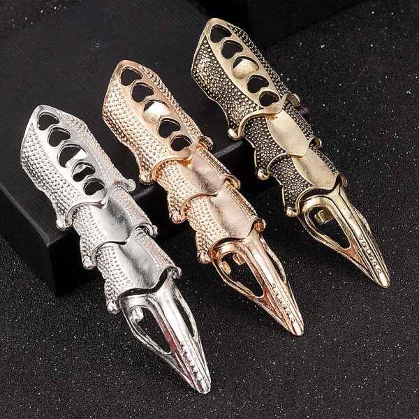 Bague armure homme