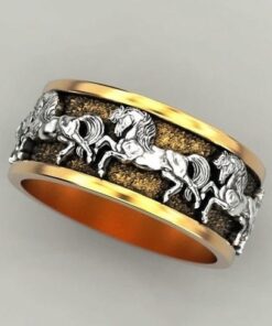 Bague cheval