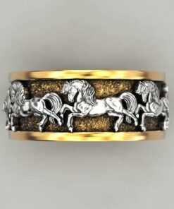Bague cheval