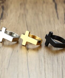 Bague forme croix