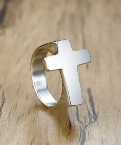 Bague forme croix