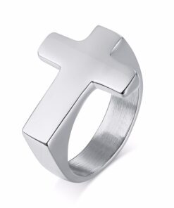 Bague forme croix