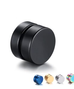 Boucle d'oreille homme aimant