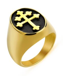 Bague croix de lorraine