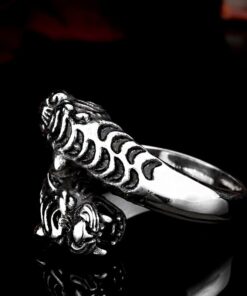 Bague tigre homme
