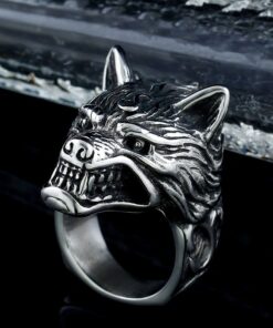 Bague loup garou