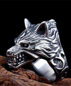 Bague loup garou