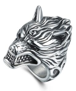 Bague loup garou