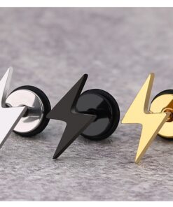 Boucle d'oreille éclair