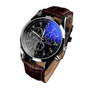 Montre homme cuir
