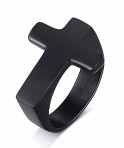 Bague forme croix