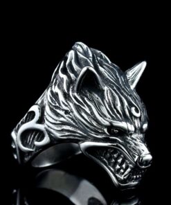 Bague loup garou