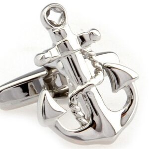 Bouton de manchette ancre