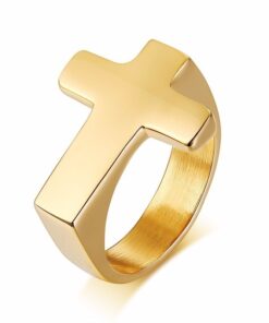 Bague forme croix