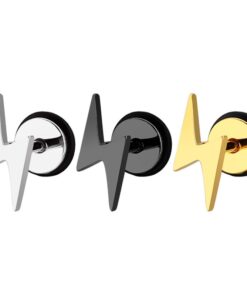 Boucle d'oreille éclair