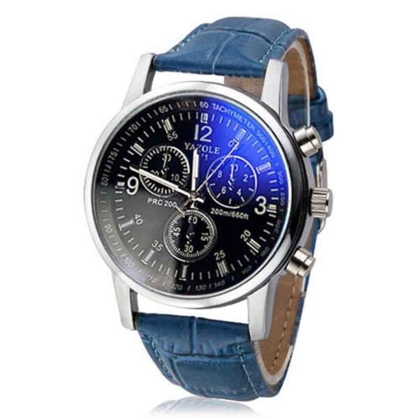Montre homme cuir