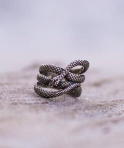 Bague serpent homme