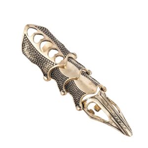 Bague armure homme