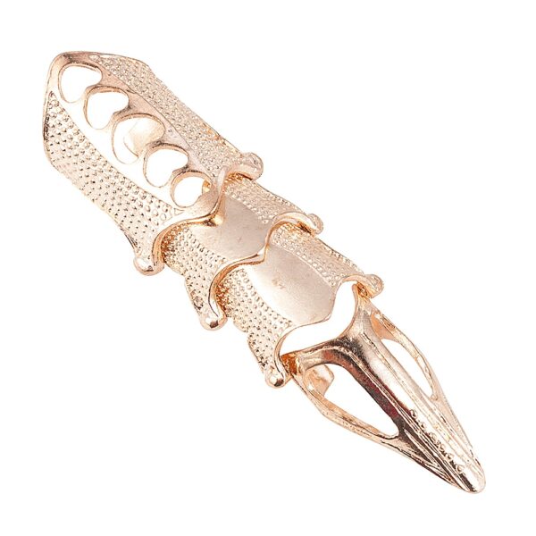 Bague armure homme