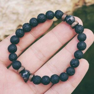Bracelet perles homme