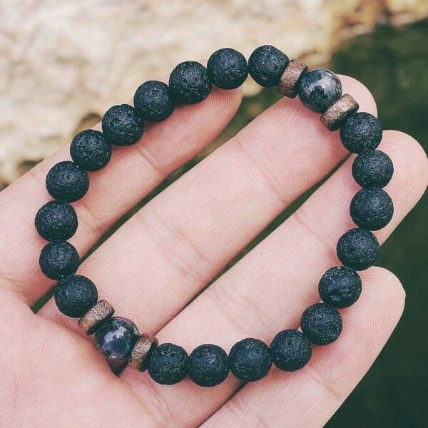 Bracelet perles homme