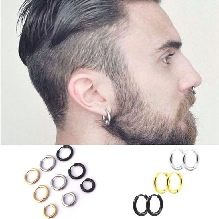 Paire De Boucles D'Oreilles Fantaisie - Modèle 123-20/1-52 - Occasion