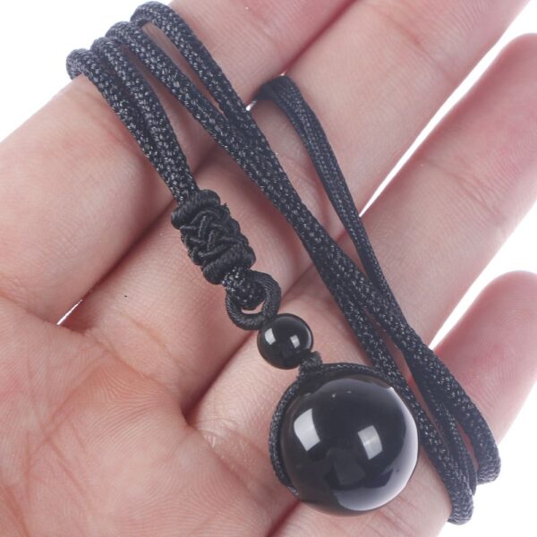 COAI Collier Cuir Homme/Femme, Pendentif Médaille En