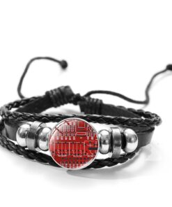 Bracelet geek rouge