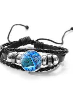 Bracelet geek turquoise