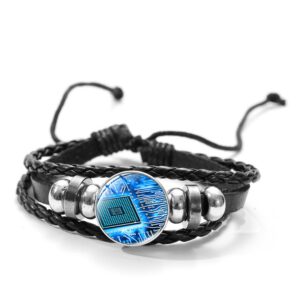 Bracelet geek turquoise