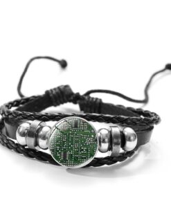 Bracelet geek kaki