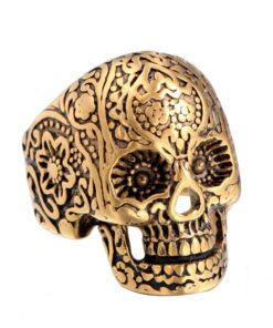 Bague crane mexicain or