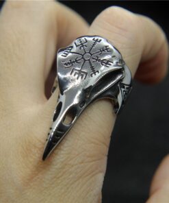 Bague crane oiseau