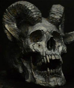 Bague gothique crane