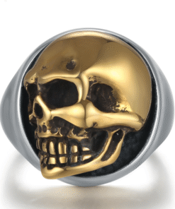 Bague skull argent