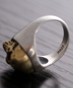 Bague skull argent 925