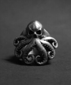 Bague tete de mort et pirate
