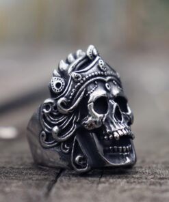 Bague tete de mort très haut de gamme