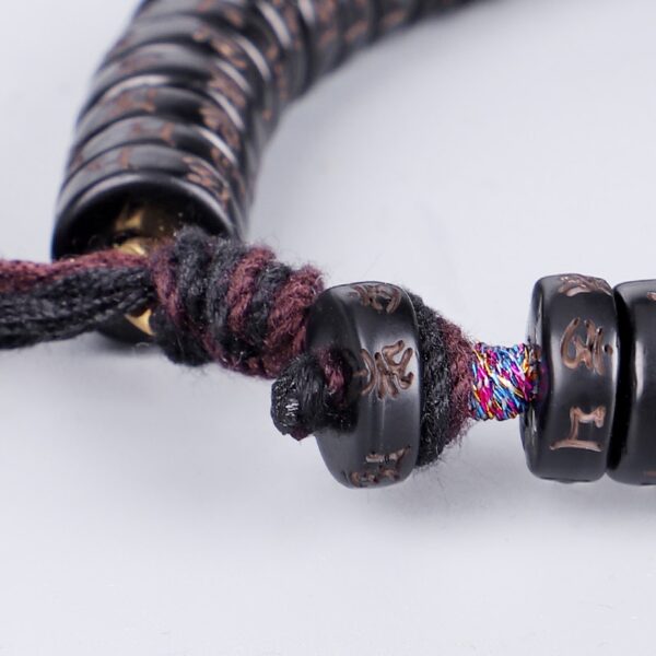Veritable bracelet tibetain bois
