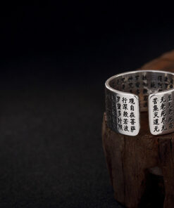 Bague avec bouddha