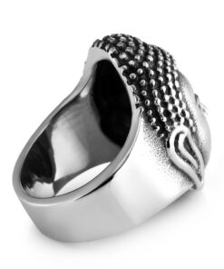 Bague bouddha pour homme