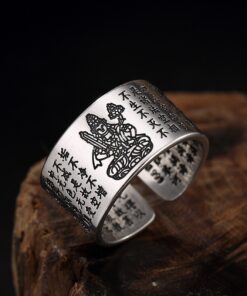 Bague bouddha réajustable