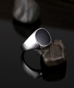 Bague homme avec pierre