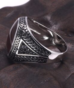Bague pour homme avec grosse pierre
