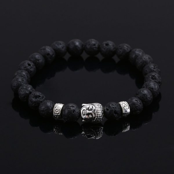 Bracelet bouddha noir